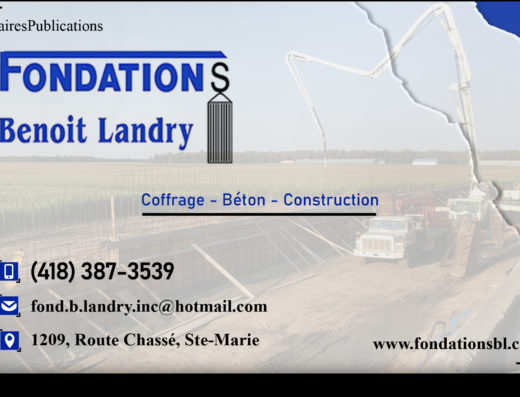 LES FONDATIONS BENOIT LANDRY