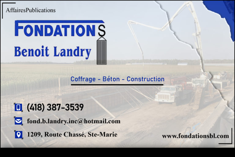 LES FONDATIONS BENOIT LANDRY