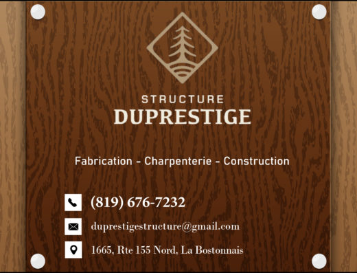 STRUCTURE DUPRESTIGE INC
