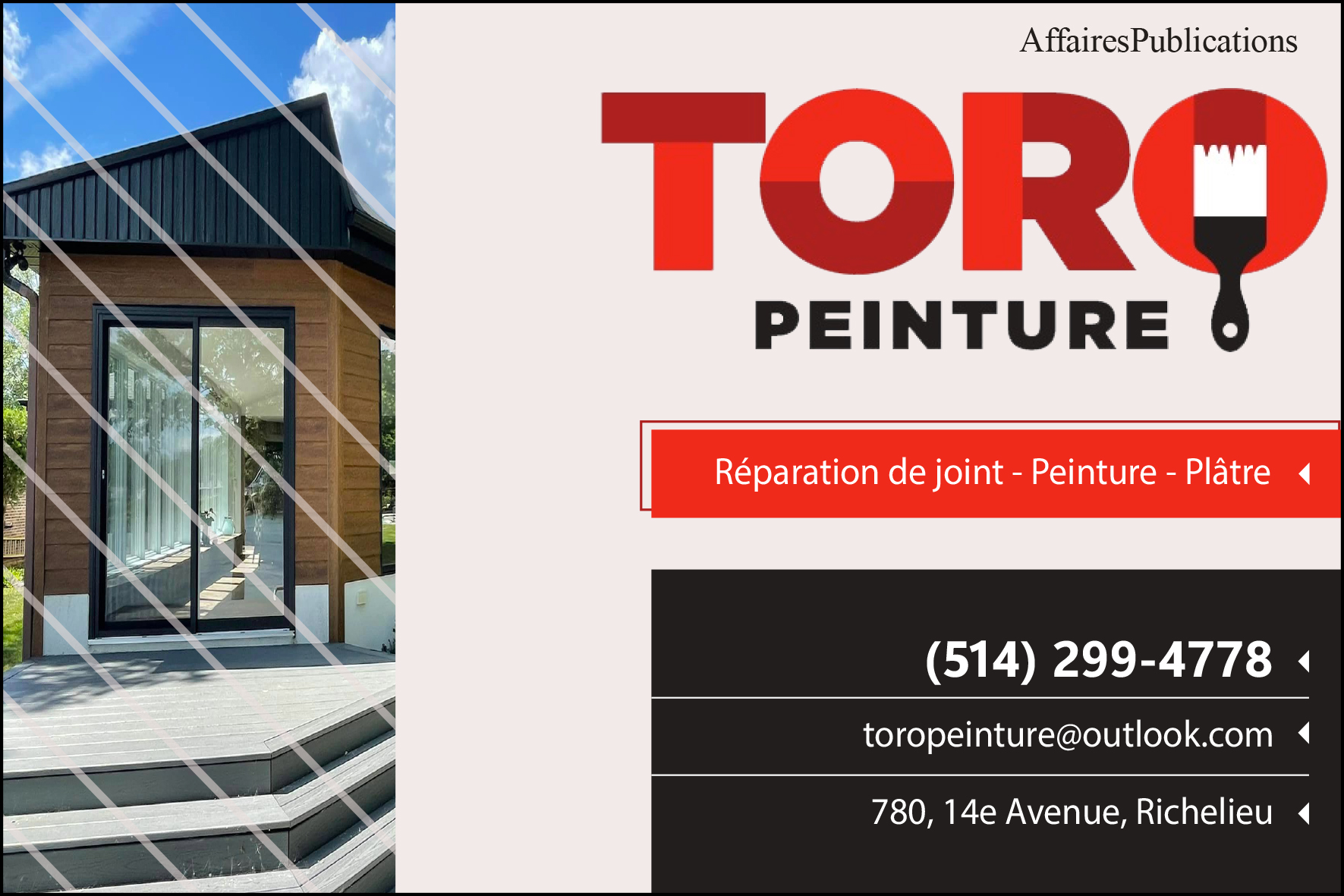 TORO PEINTURE & JOINT S.E.N.C.