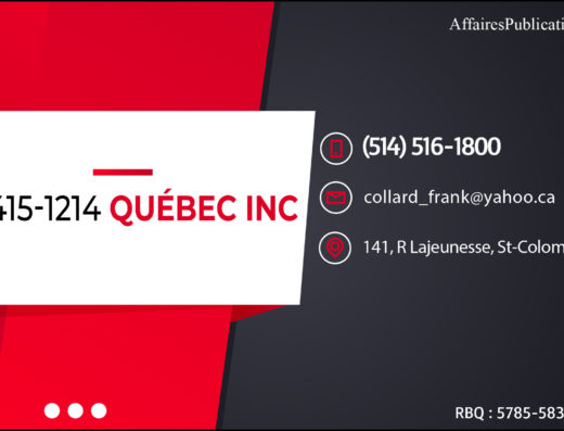 9415-1214 QUÉBEC INC