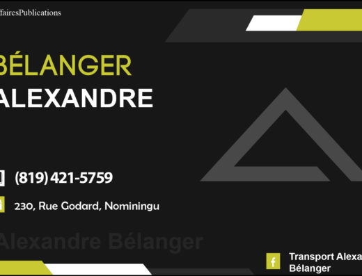 BÉLANGER ALEXANDRE