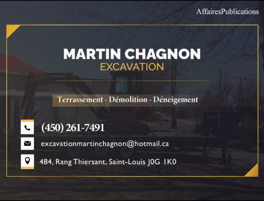 EXCAVATION MARTIN CHAGNON INC