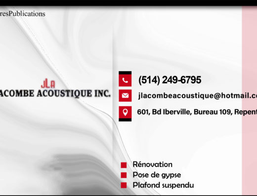 J. LACOMBE ACOUSTIQUE INC