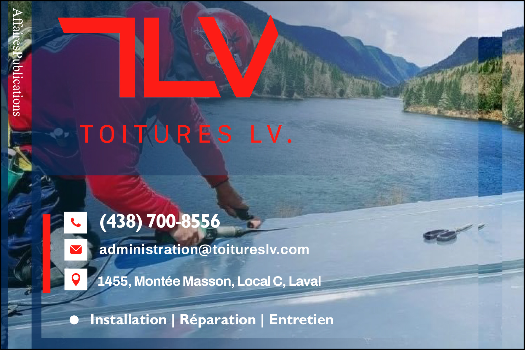 LE GROUPE TOITURES LV INC
