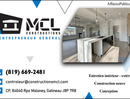 LES CONSTRUCTIONS MCL 7809093 CANADA INC