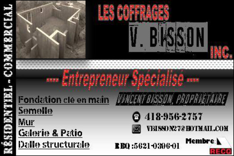 Les Coffrages V. Bisson inc