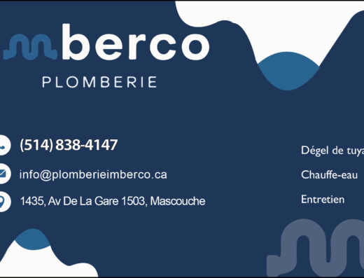 PLOMBERIE IMBERCO INC <br/> 9458-3945 QUÉBEC INC
