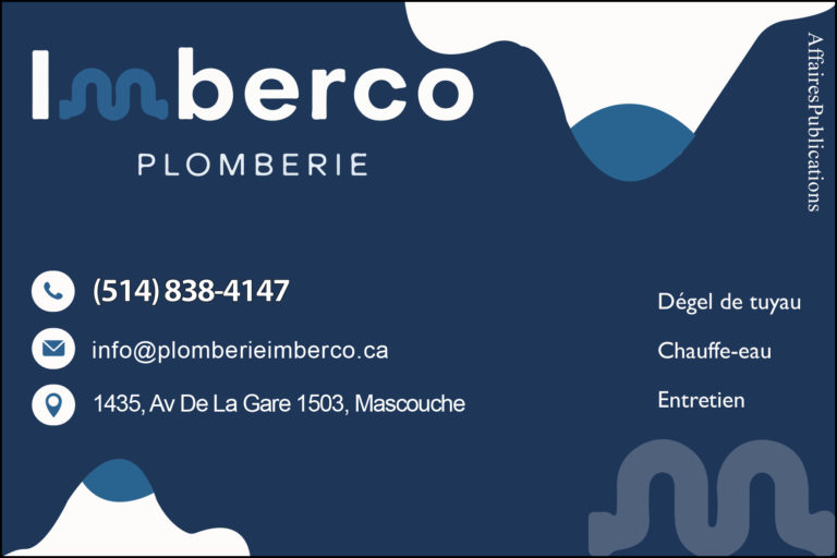 PLOMBERIE IMBERCO INC <br/> 9458-3945 QUÉBEC INC