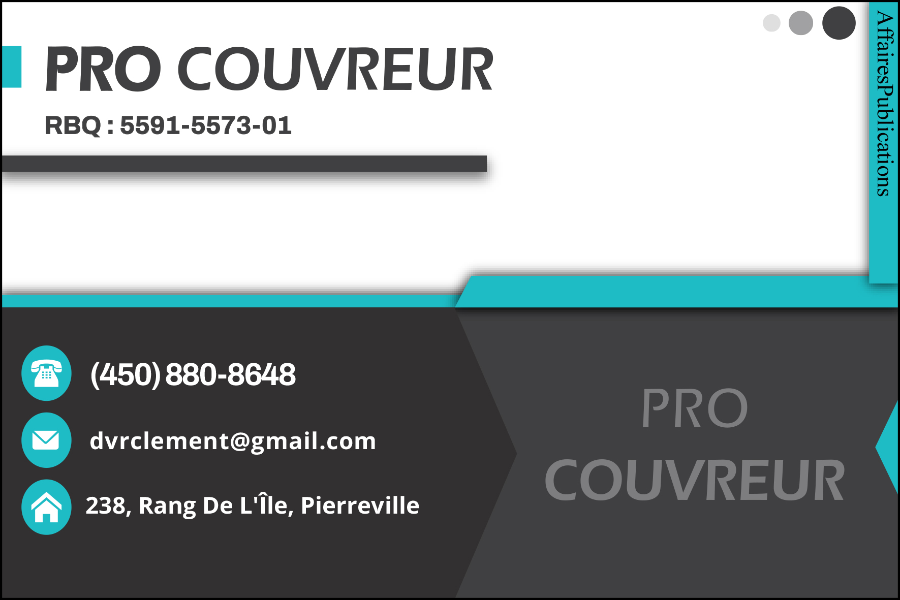 PRO COUVREUR INC