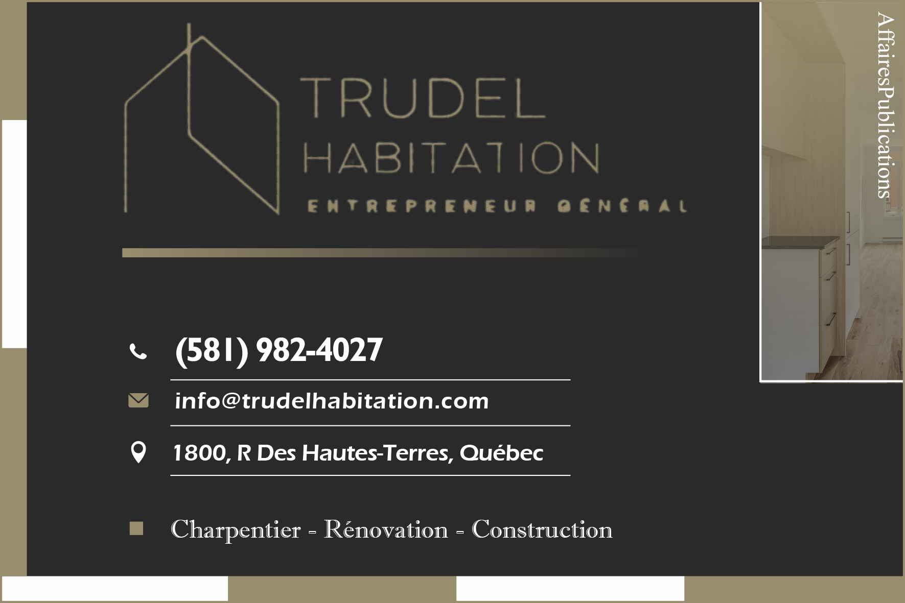 TRUDEL HABITATION INC