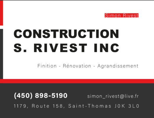 CONSTRUCTION S. RIVEST INC