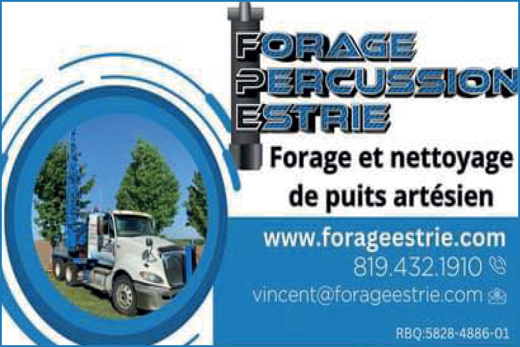 FORAGE PERCUSSION ESTRIE INC