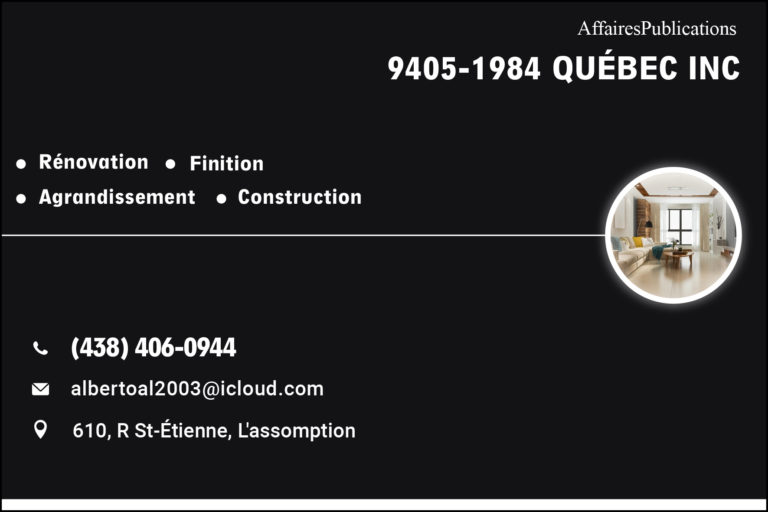 9405-1984 QUÉBEC INC