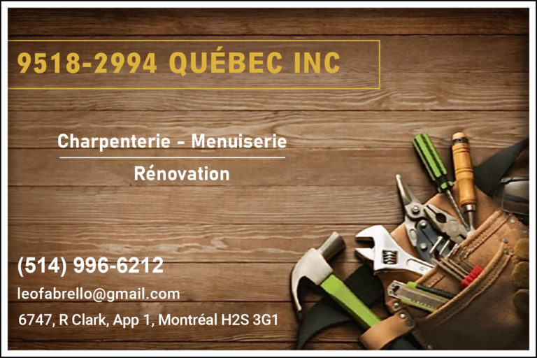 9518-2994 QUÉBEC INC
