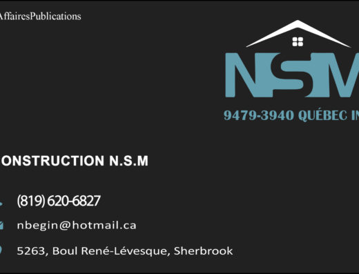 CONSTRUCTION N.S.M <br/> 9479-3940 QUÉBEC INC