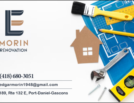 E MORIN RÉNOVATION ENR