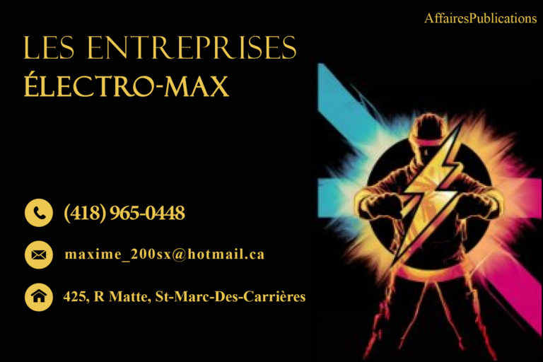 LES ENTREPRISES ÉLECTRO-MAX