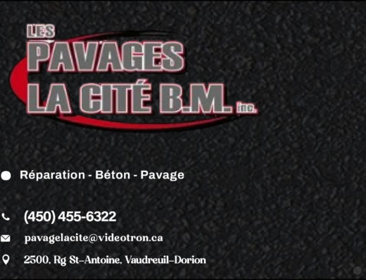LES PAVAGES LA CITÉ B.M. INC
