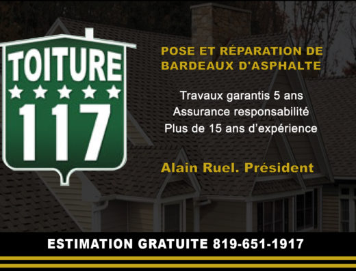 TOITURE 117 9275-3474 QUÉBEC INC