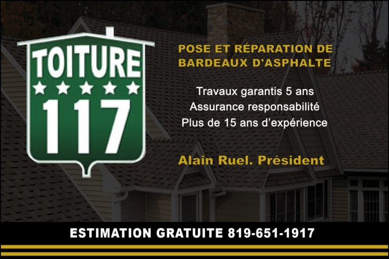 TOITURE 117 9275-3474 QUÉBEC INC