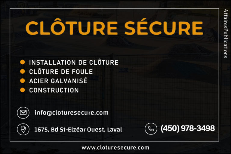 CLÔTURE SÉCURE