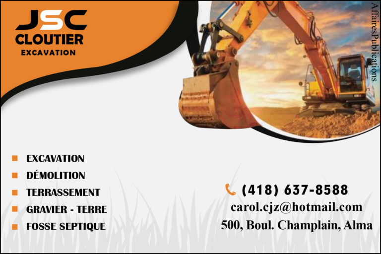 EXCAVATION JSC CLOUTIER INC