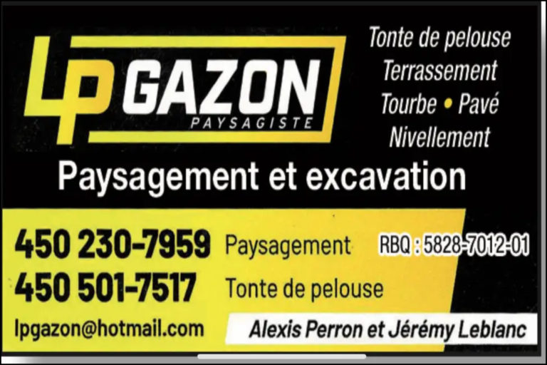 PAYSAGEMENT EXCAVATION LP GAZON INC