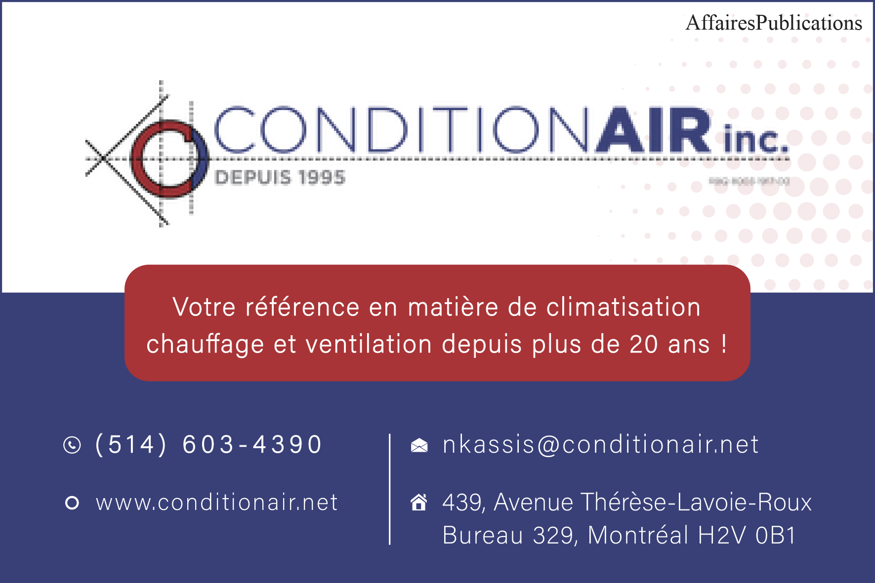 CONDITION AIR INC