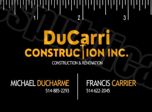 DUCARRI CONSTRUCTION INC