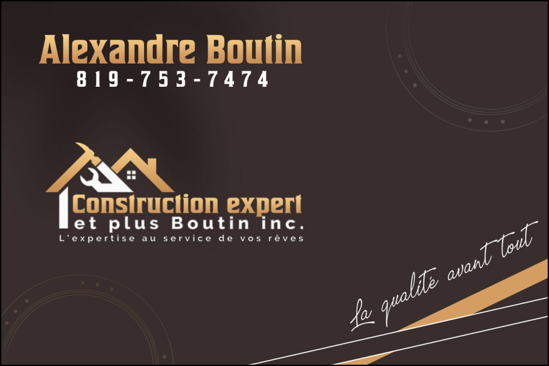 CONSTRUCTION EXPERT  ET PLUS BOUTIN INC