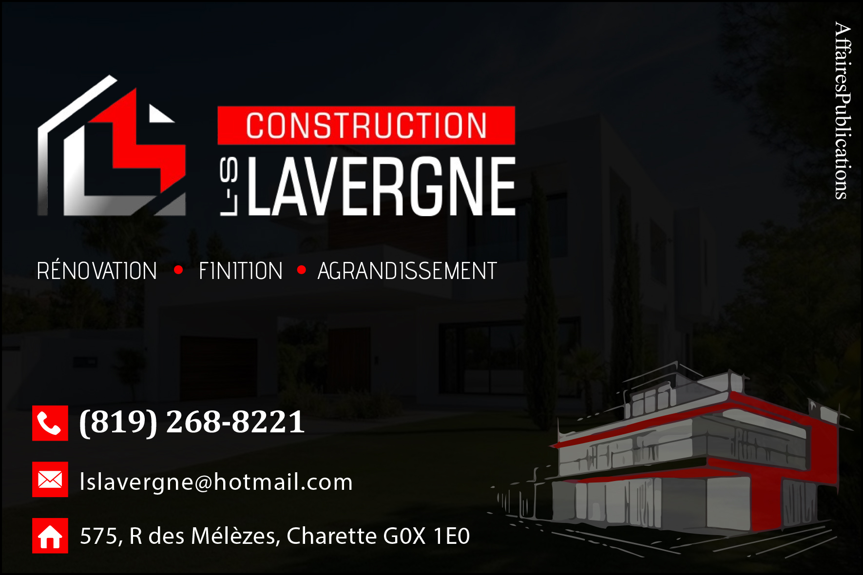 CONSTRUCTION L-S LAVERGNE INC