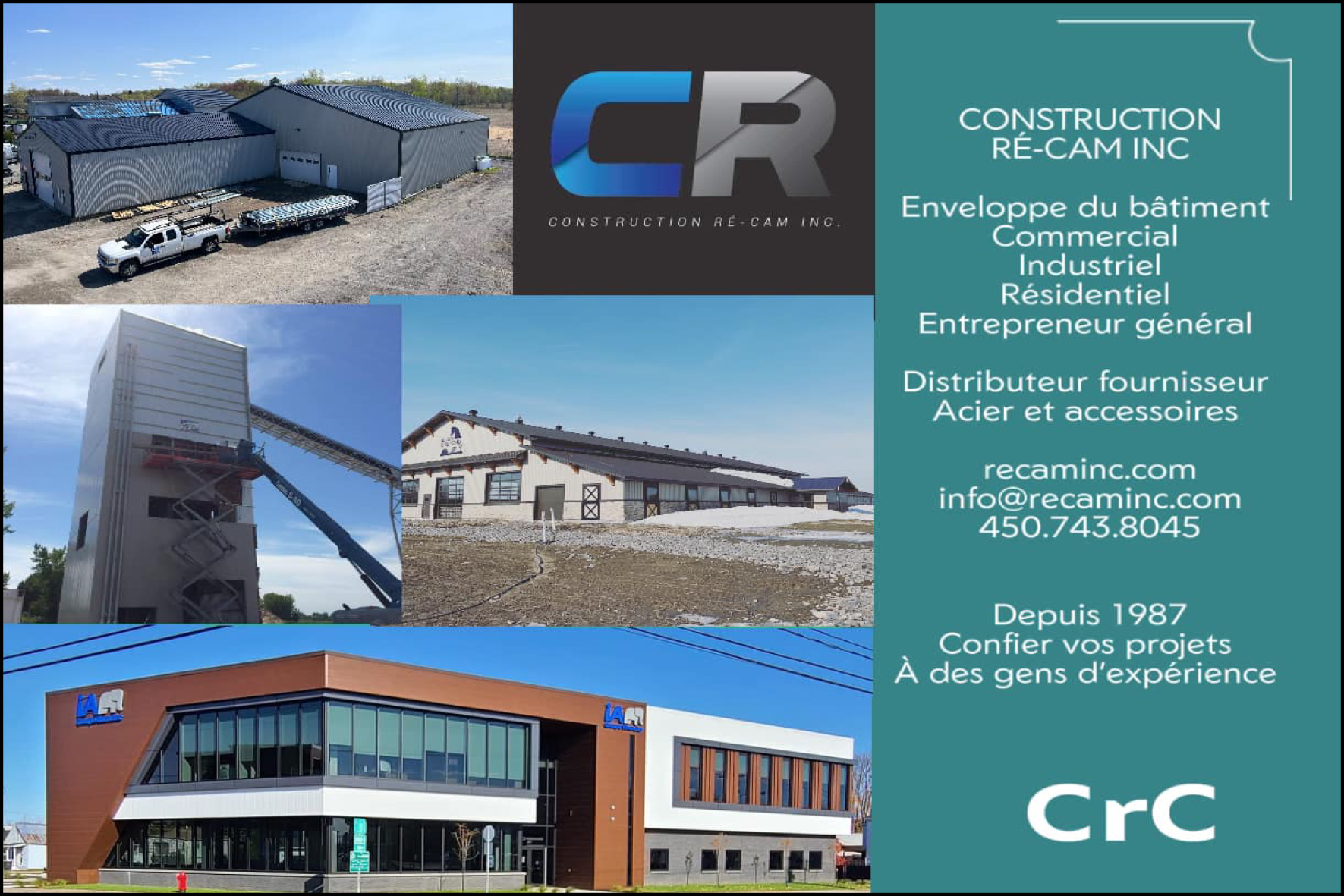 CONSTRUCTION RÉ-CAM INC
