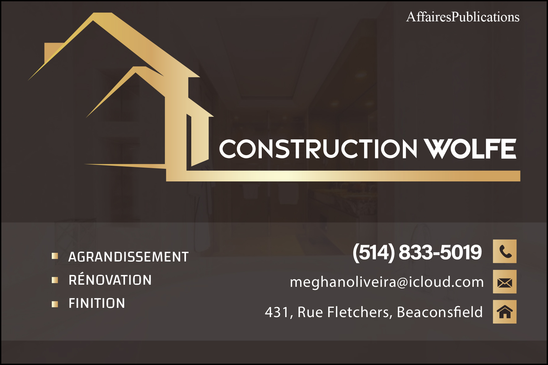CONSTRUCTION WOLFE INC