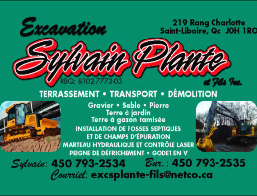 EXCAVATIONS SYLVAIN PLANTE & FILS INC