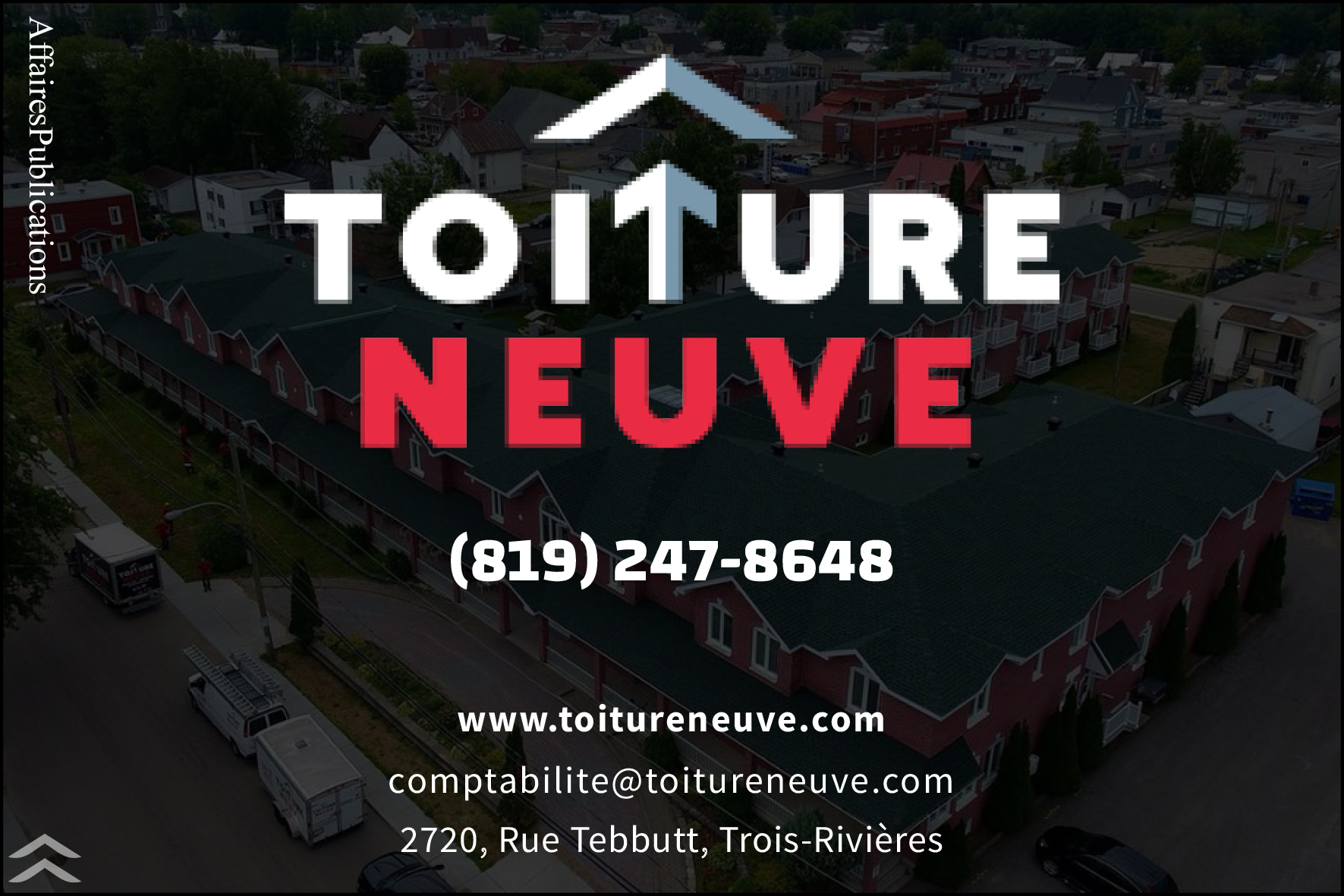 MA TOITURE NEUVE.COM INC