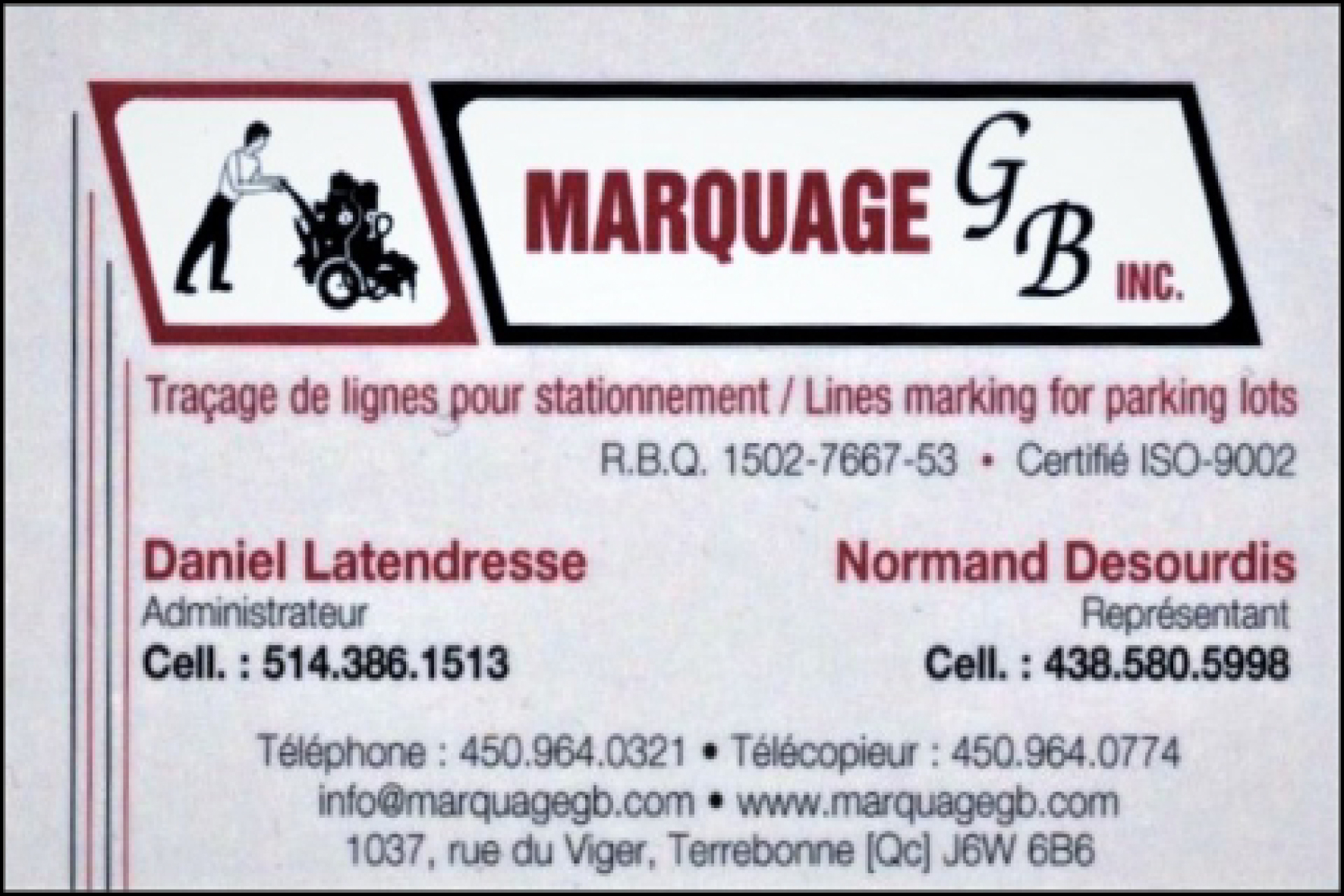 MARQUAGE GB INC