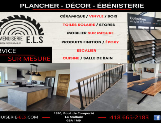 MENUISERIE ELS INC