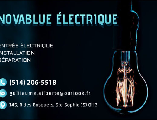 NOVABLUE ÉLECTRIQUE INC