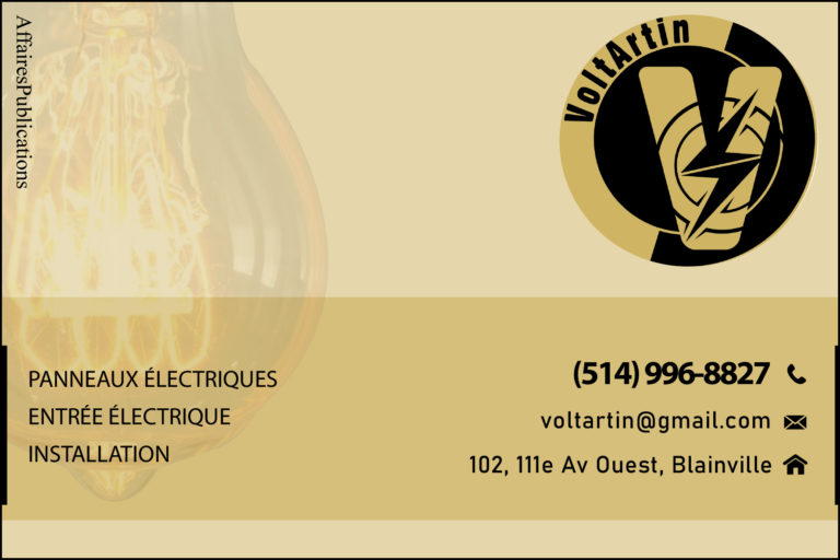VOLTARTIN ÉLECTRIQUE <br/> 9512-5449 QUÉBEC INC