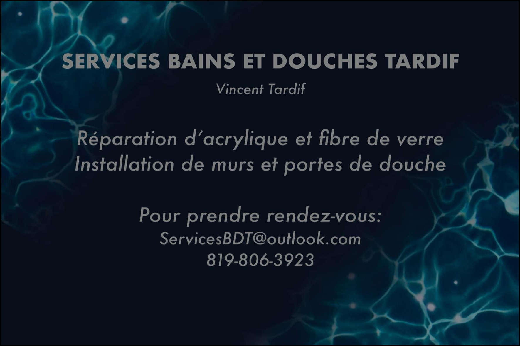 BAINS ET DOUCHES TARDIF  9361-7587 QUÉBEC INC