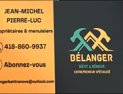 BÉLANGER BÂTIT ET RÉNOVE INC
