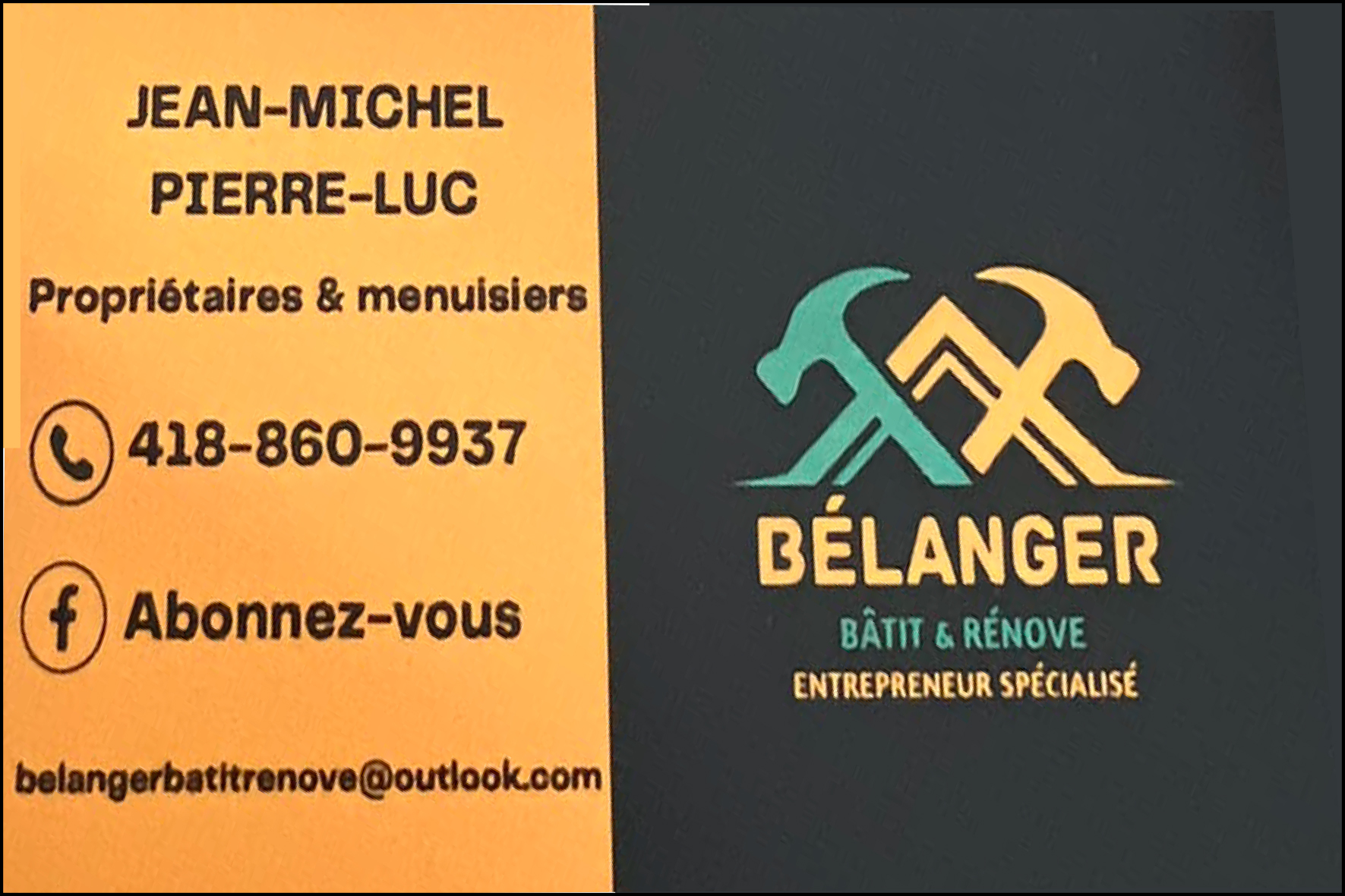 BÉLANGER BÂTIT ET RÉNOVE INC
