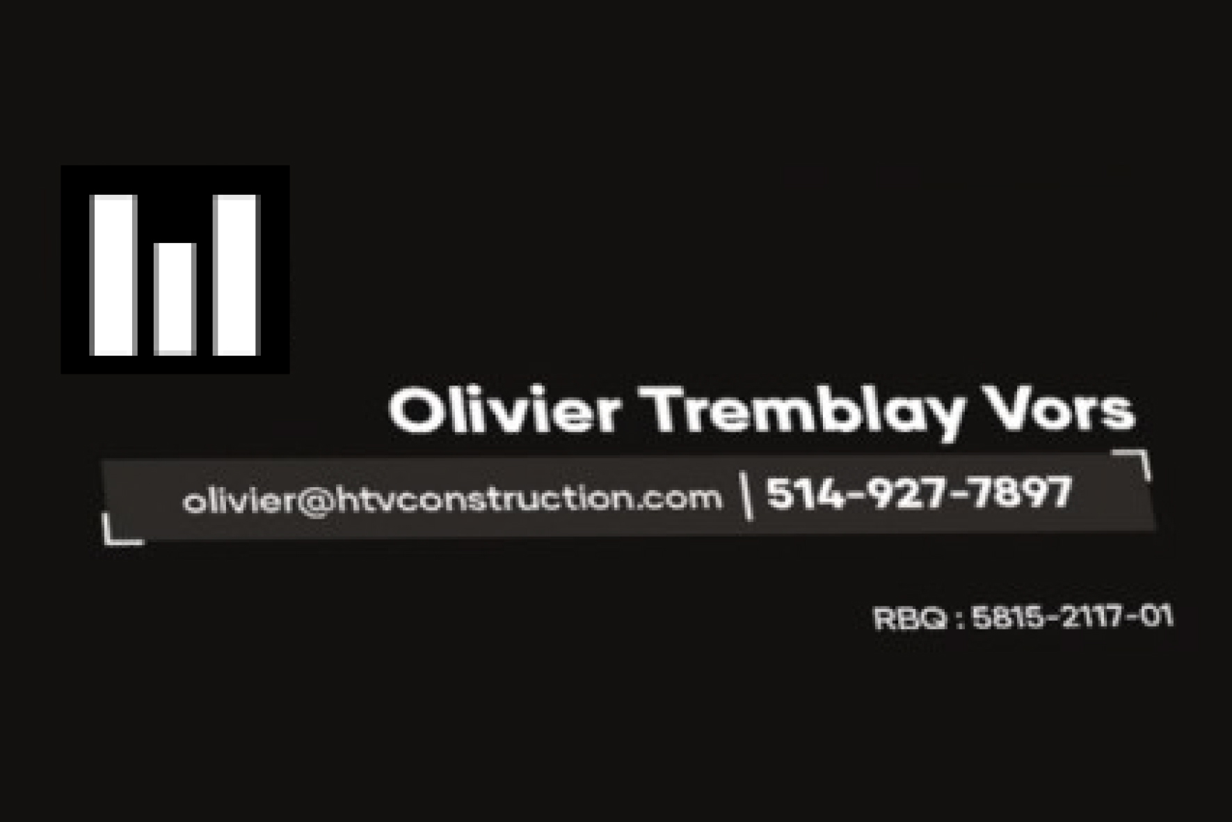 HTV CONSTRUCTION INC