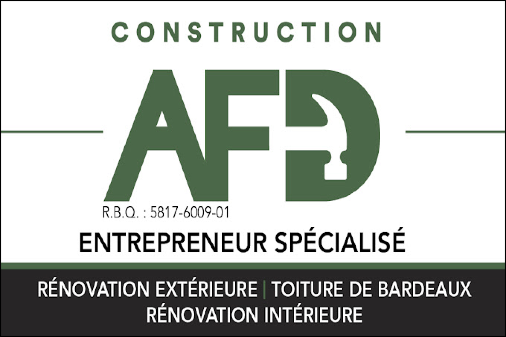 CONSTRUCTION AFD INC