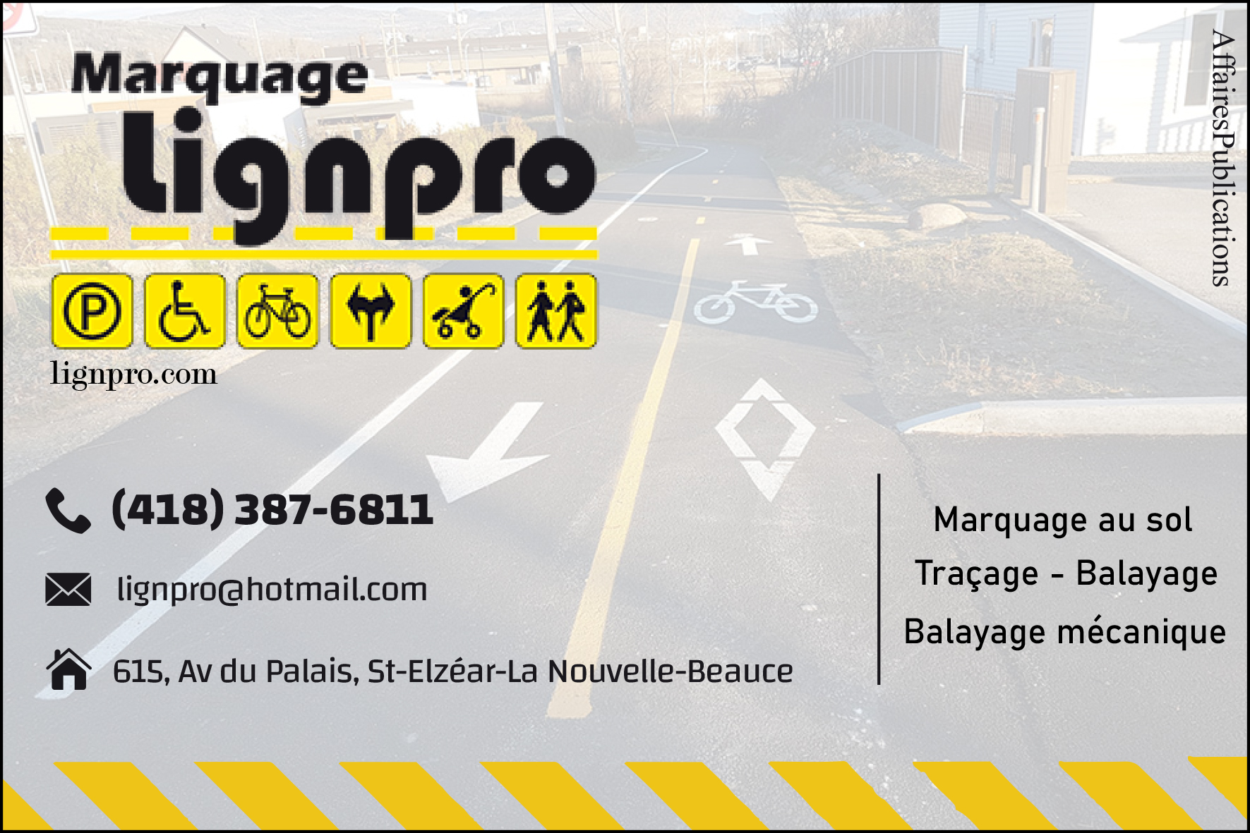 MARQUAGE LIGNPRO INC