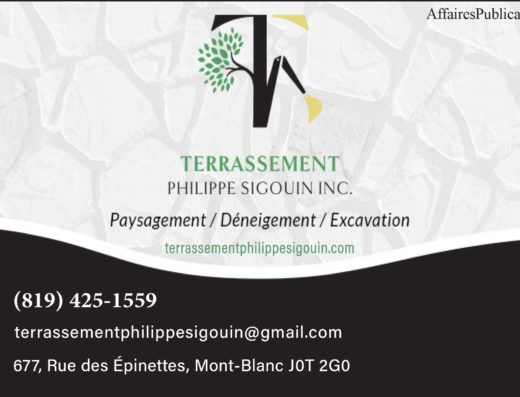 TERRASSEMENT PHILIPPE SIGOUIN