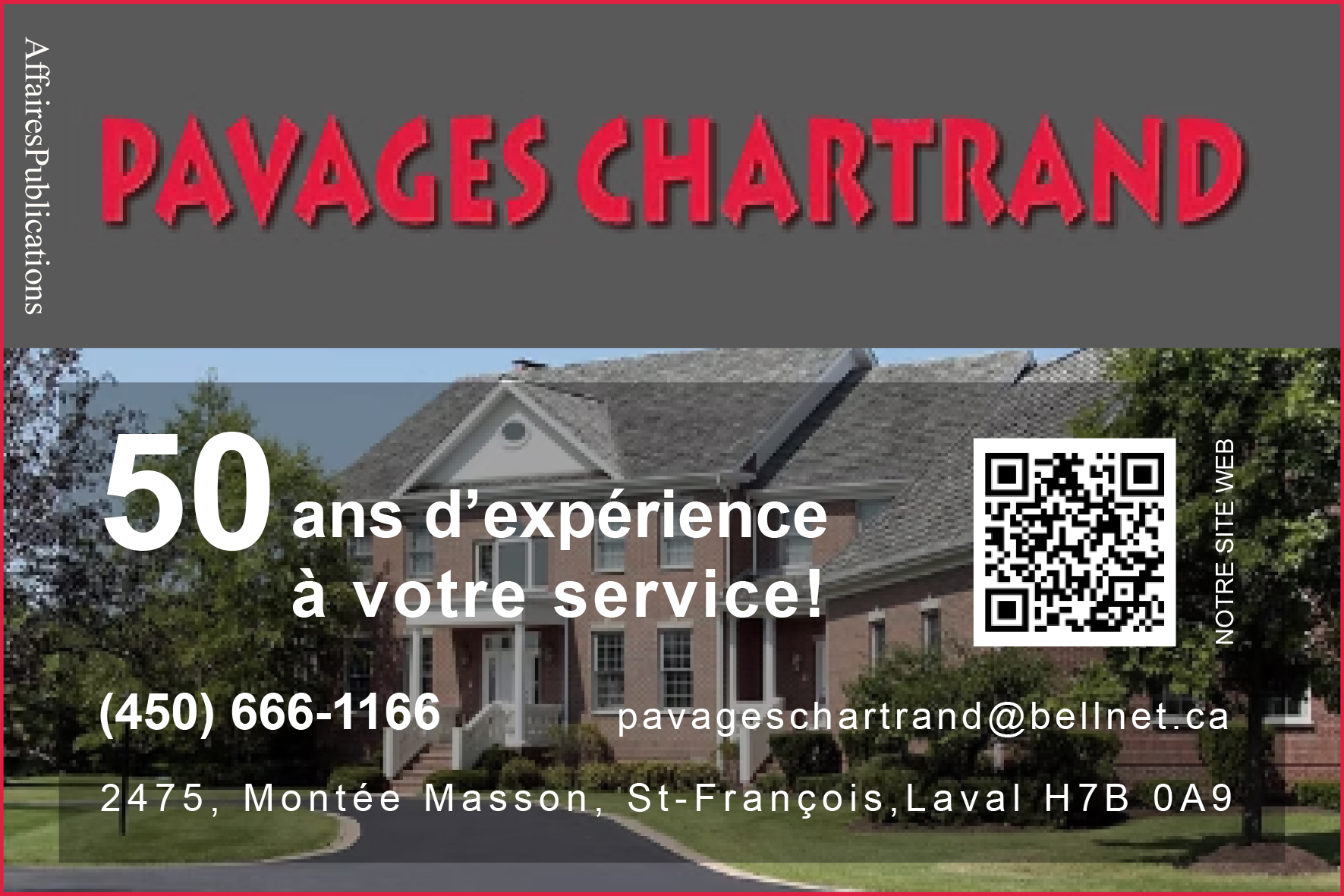 PAVAGES CHARTRAND INC