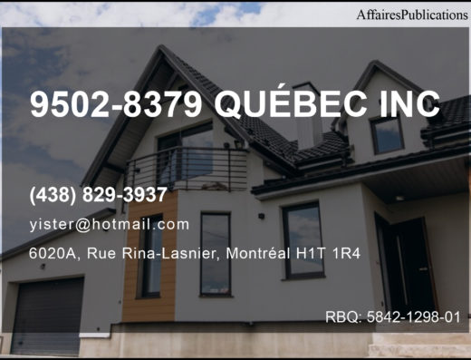 9502-8379 QUÉBEC INC