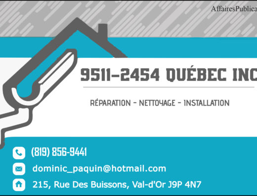 9511-2454 QUÉBEC INC